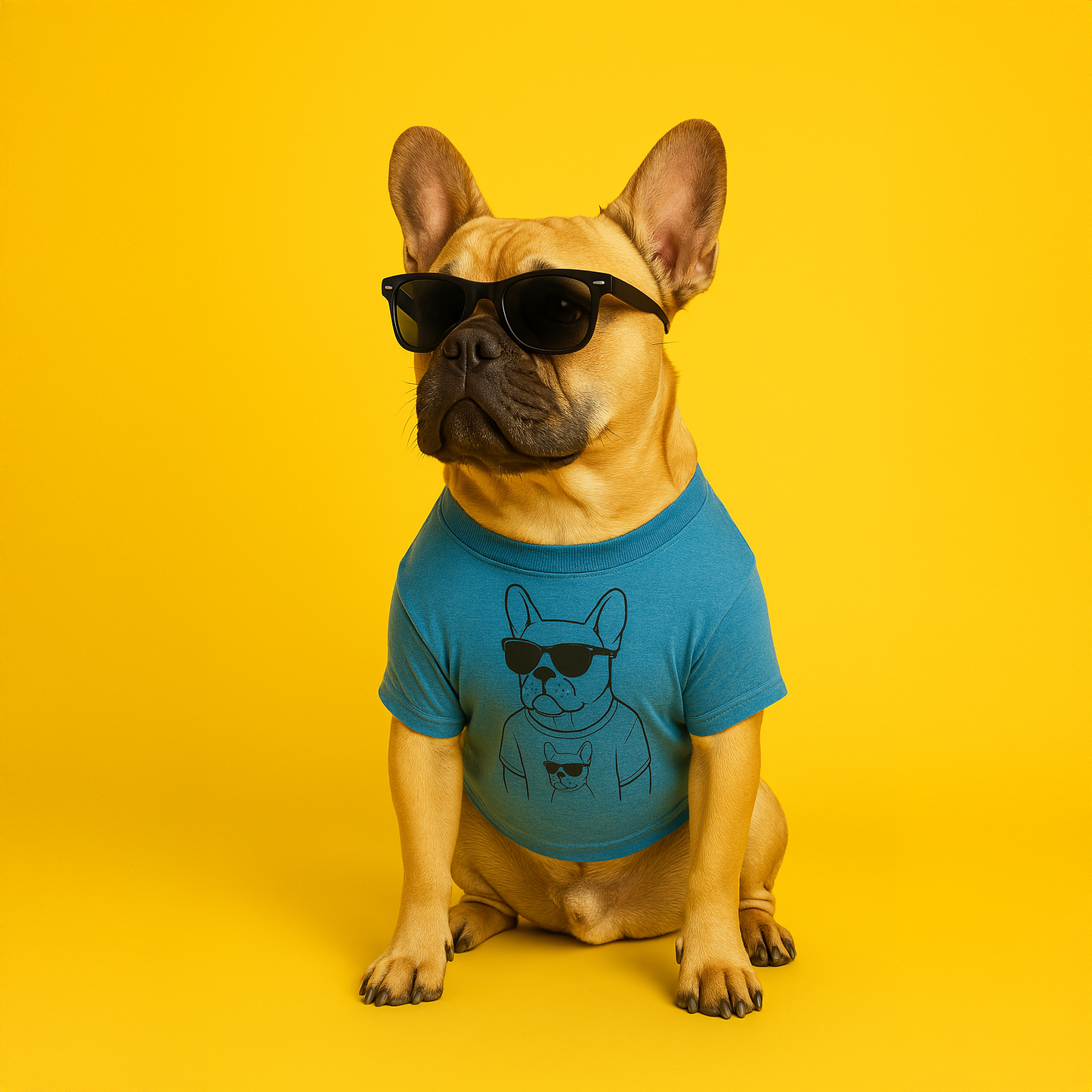 French Bulldog Meta Tee